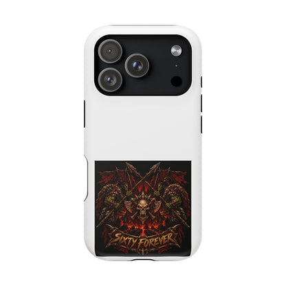 Sixty Forever – Skull & Axes – Phone Case