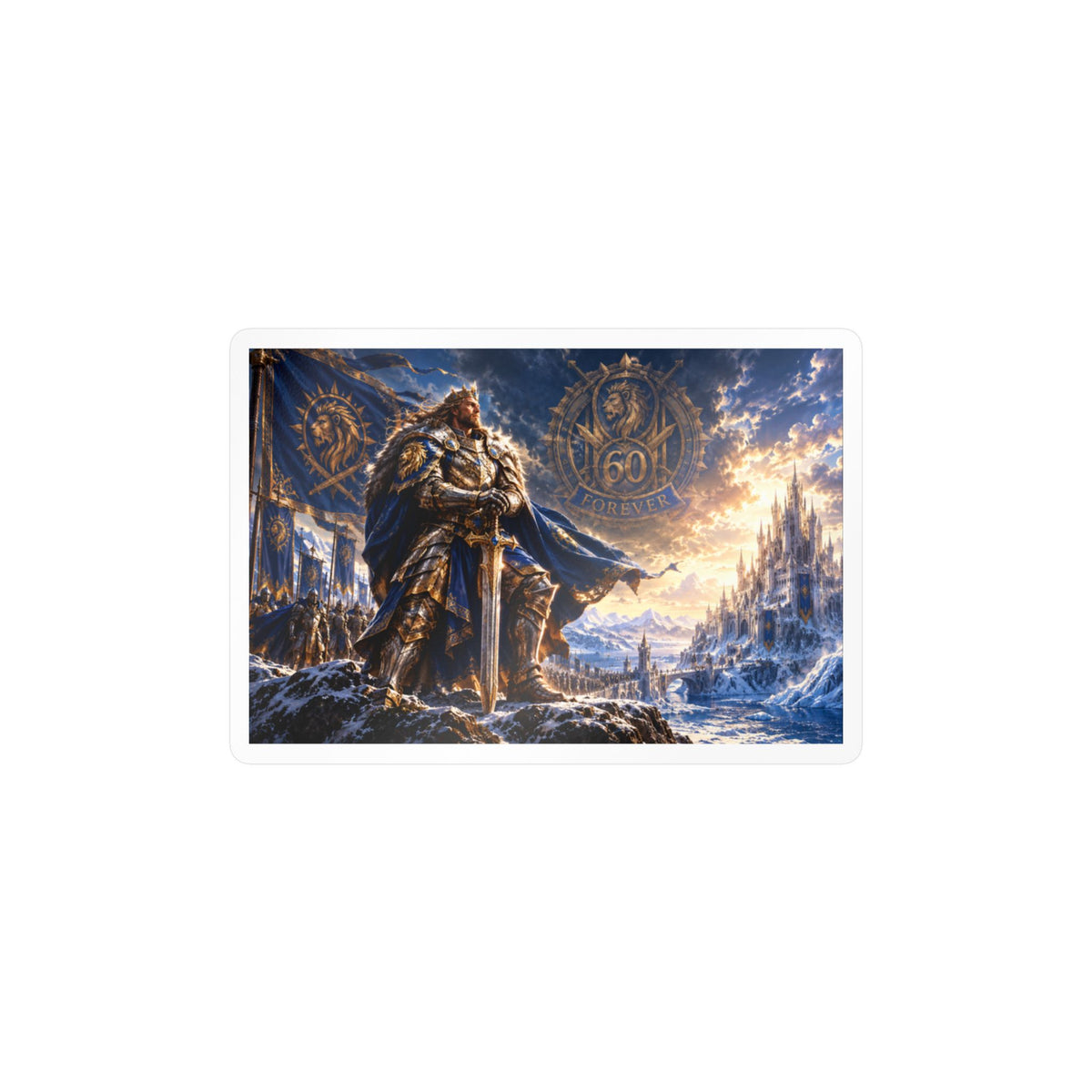 For The King – Frozen Pass – Sticker