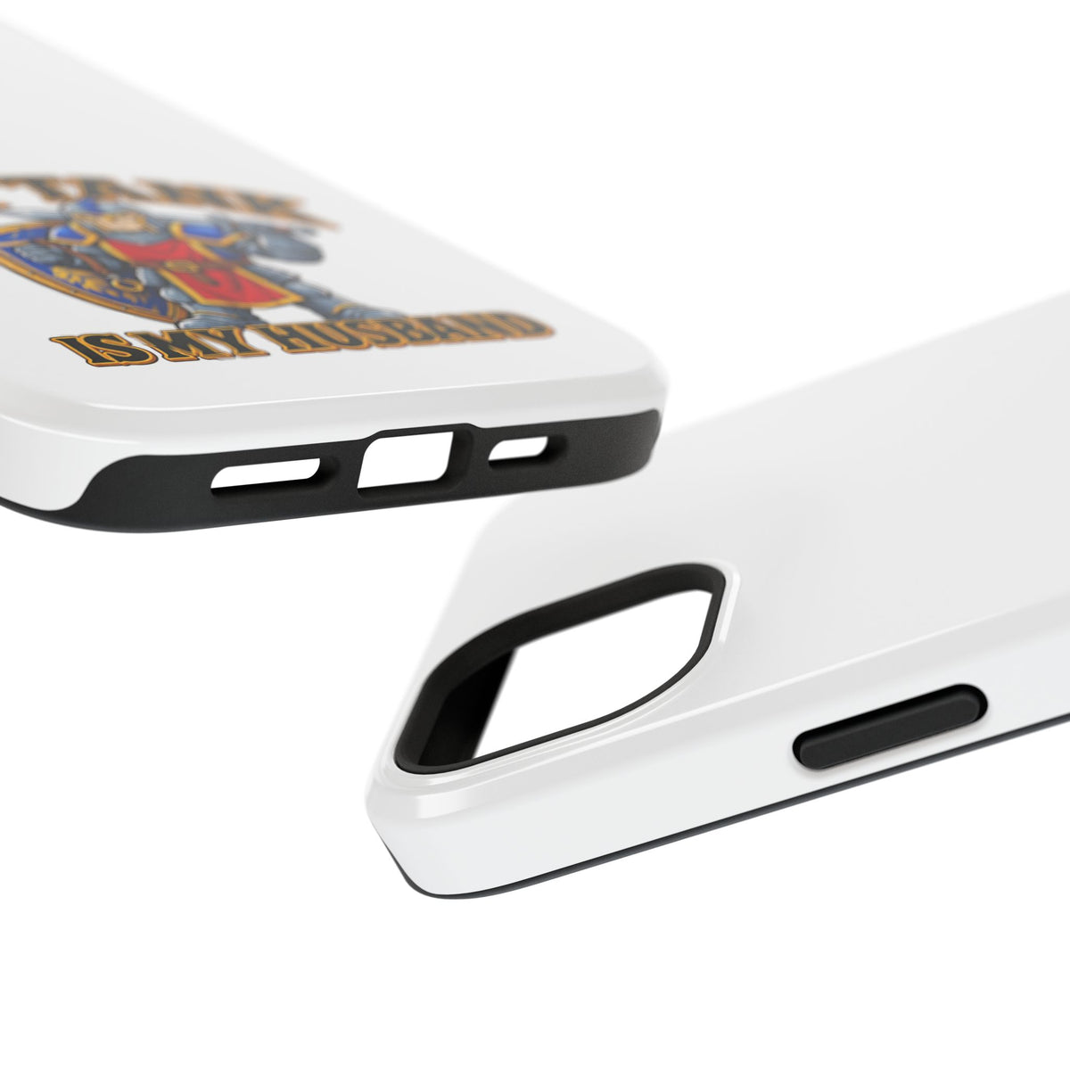 Phone Case — 'My Tank Is My Husband' Heavy-Duty Impact-Resistant Phone Case