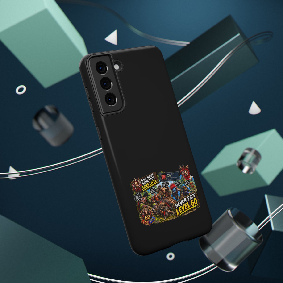 Phone Case — 'Same Quest, Same Spot' Heavy-Duty Impact-Resistant Phone Case
