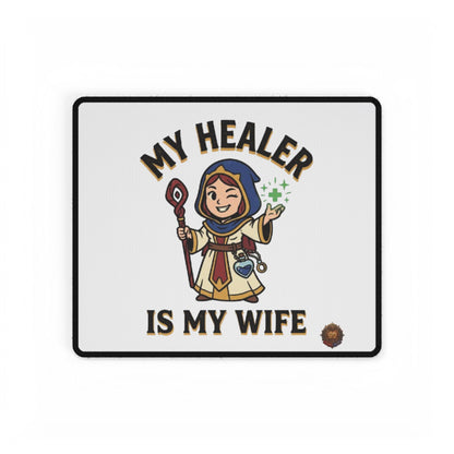 My Healer Is My Wife – Desk Mat