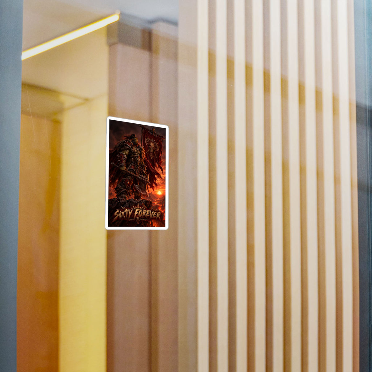 Sixty Forever – Warlord at Dusk – Sticker