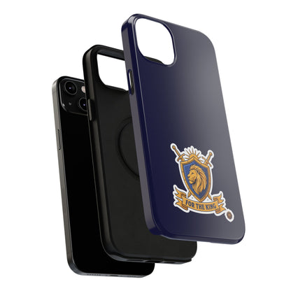 Phone Case — 'For The King Crest' Heavy-Duty Impact-Resistant Phone Case