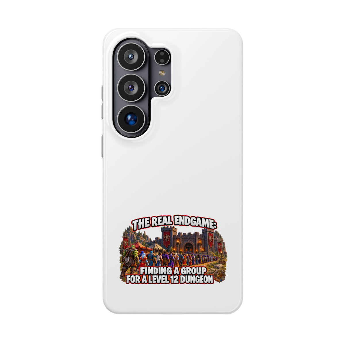 'The Real Endgame: Finding a Group' Heavy-Duty Impact-Resistant Phone Case