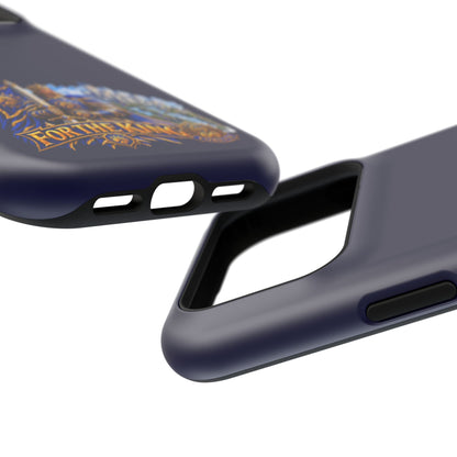Phone Case — 'For The King' Banner Heavy-Duty Impact-Resistant Phone Case