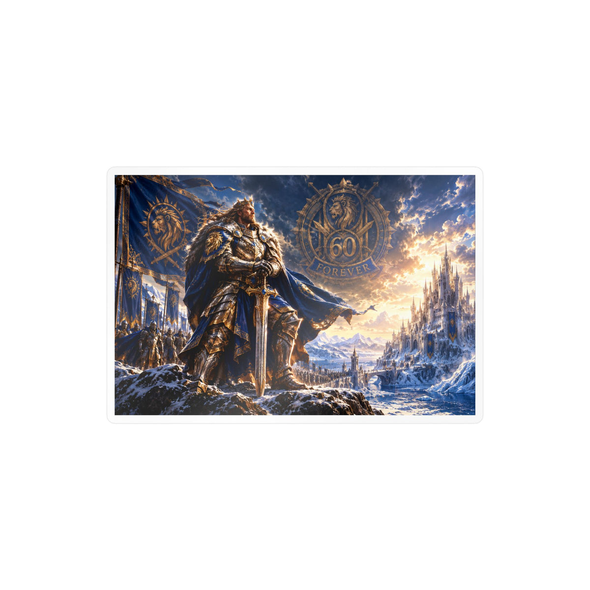 For The King – Frozen Pass – Poster Decal