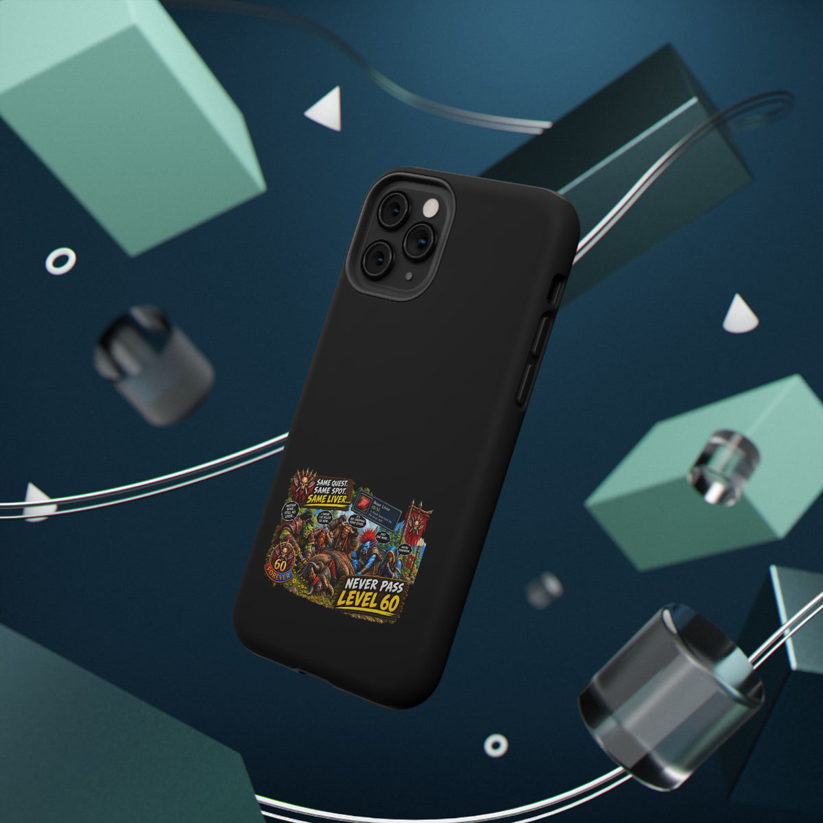Phone Case — 'Same Quest, Same Spot' Heavy-Duty Impact-Resistant Phone Case