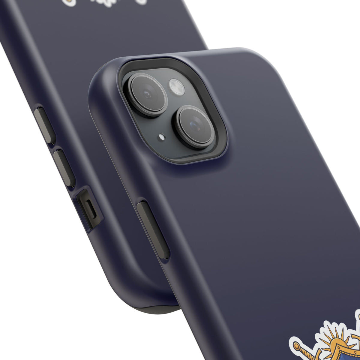 Phone Case — 'For The King Crest' Heavy-Duty Impact-Resistant Phone Case