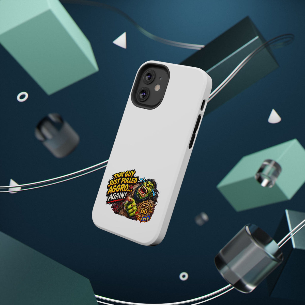 Phone Case — 'That Guy Just Pulled Aggro… Again' Heavy-Duty Impact-Resistant Phone Case