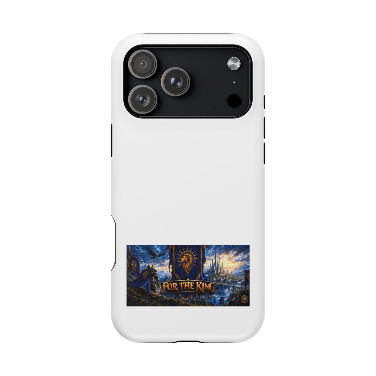 For The King – Banner Art – Phone Case