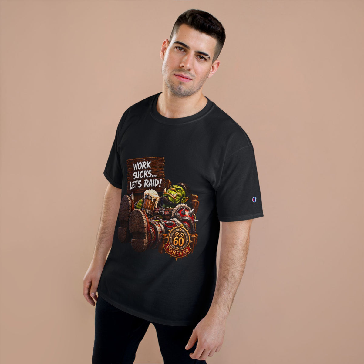 Work Sucks, Let's Raid – T-Shirt | Sixty Forever Co.