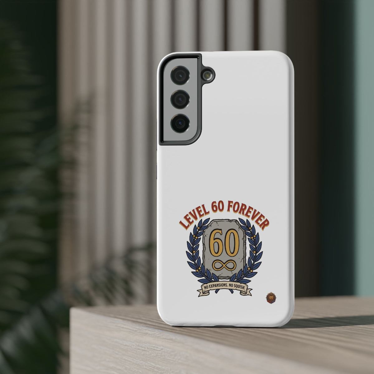 Phone Case — 'Level 60 Forever' Heavy-Duty Impact-Resistant Phone Case
