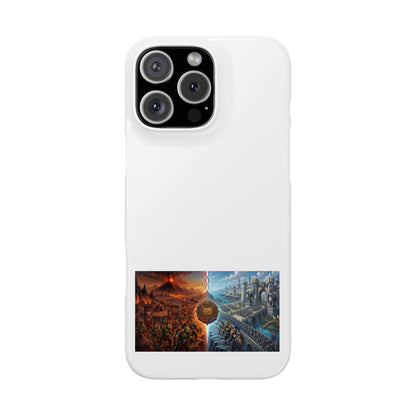 Viking Warrior Slim Phone Case — Norse Saga Art