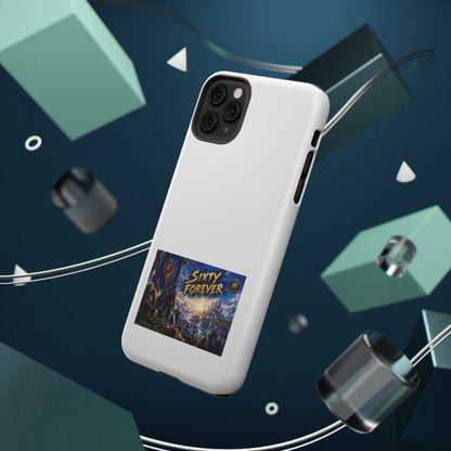 Sixty Forever – Blue Banner – Phone Case