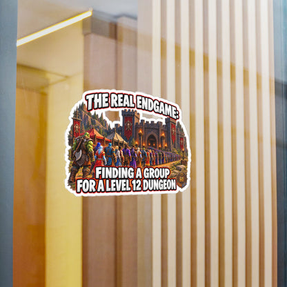 The Real Endgame: Finding a Group – Sticker