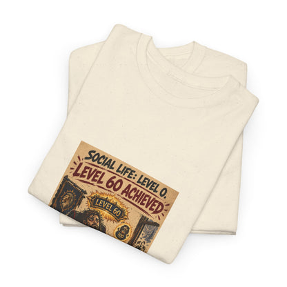 Level 60 Achieved (Blue) – T-Shirt