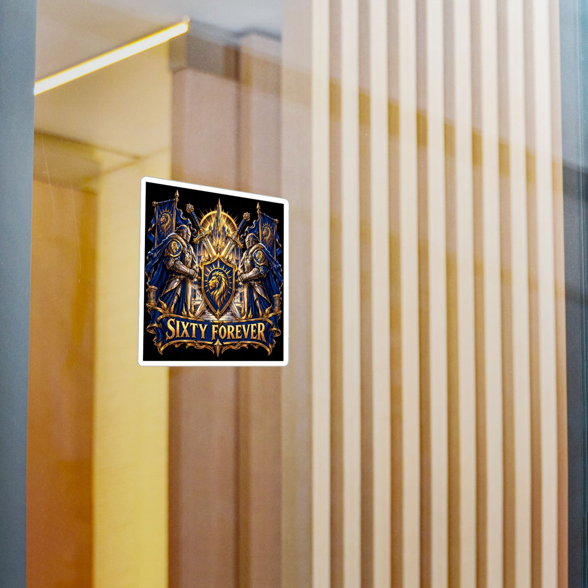 For The King – Crest – Poster Decal