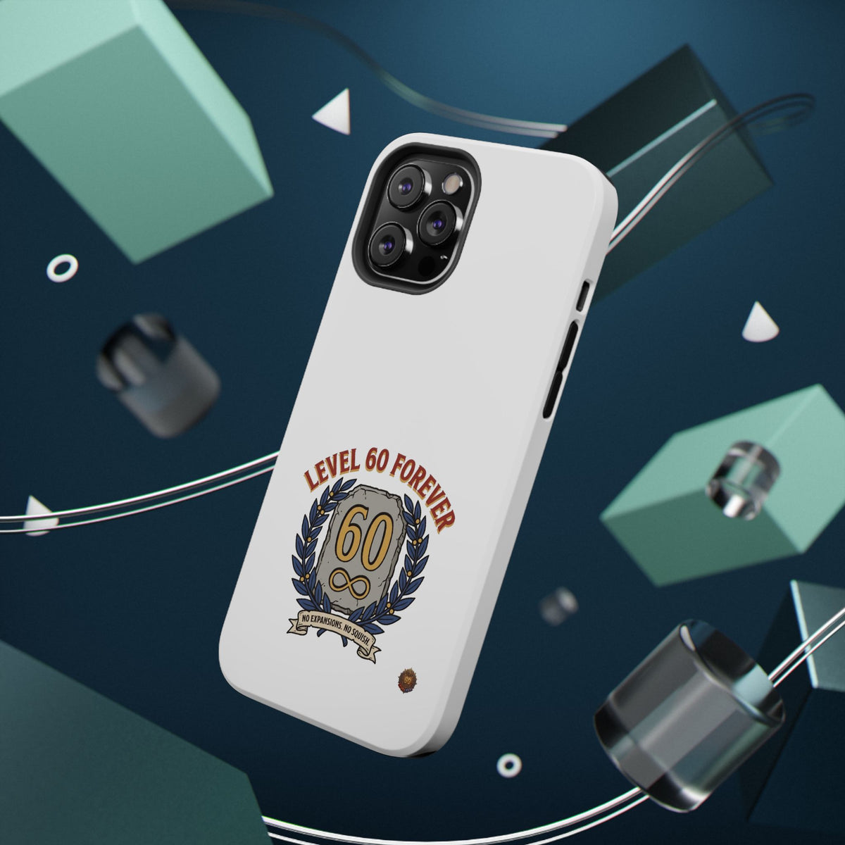 Phone Case — 'Level 60 Forever' Heavy-Duty Impact-Resistant Phone Case