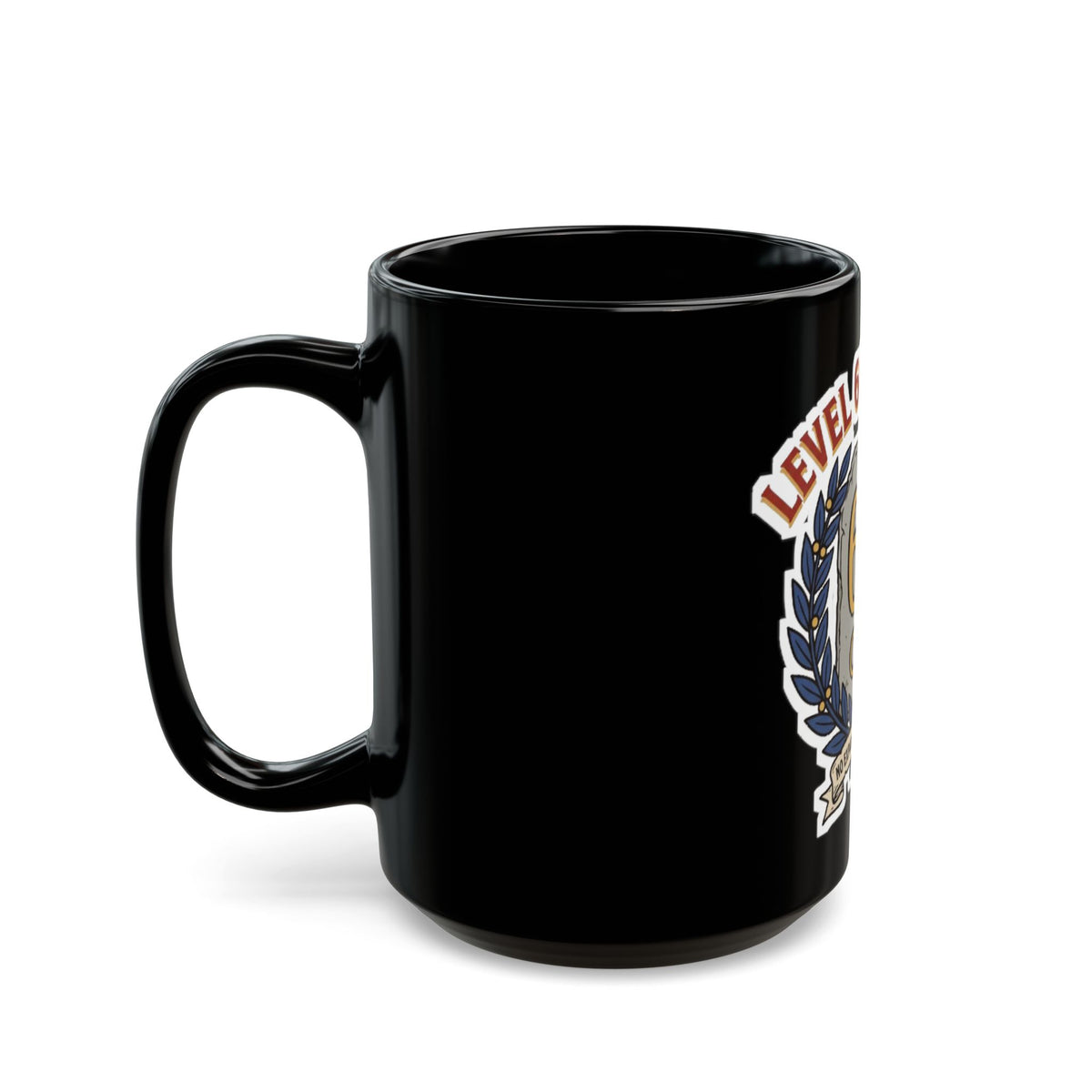 Level 60 Forever – Black Mug (11oz & 15oz)