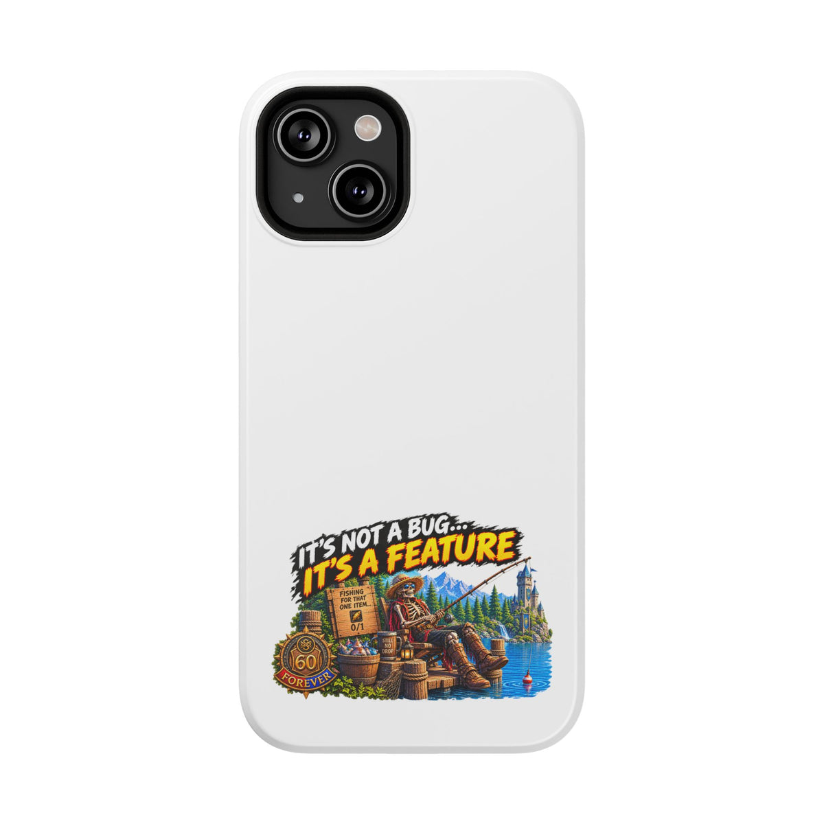 Phone Case — 'It's Not a Bug… It's a Feature' Heavy-Duty Impact-Resistant Phone Case