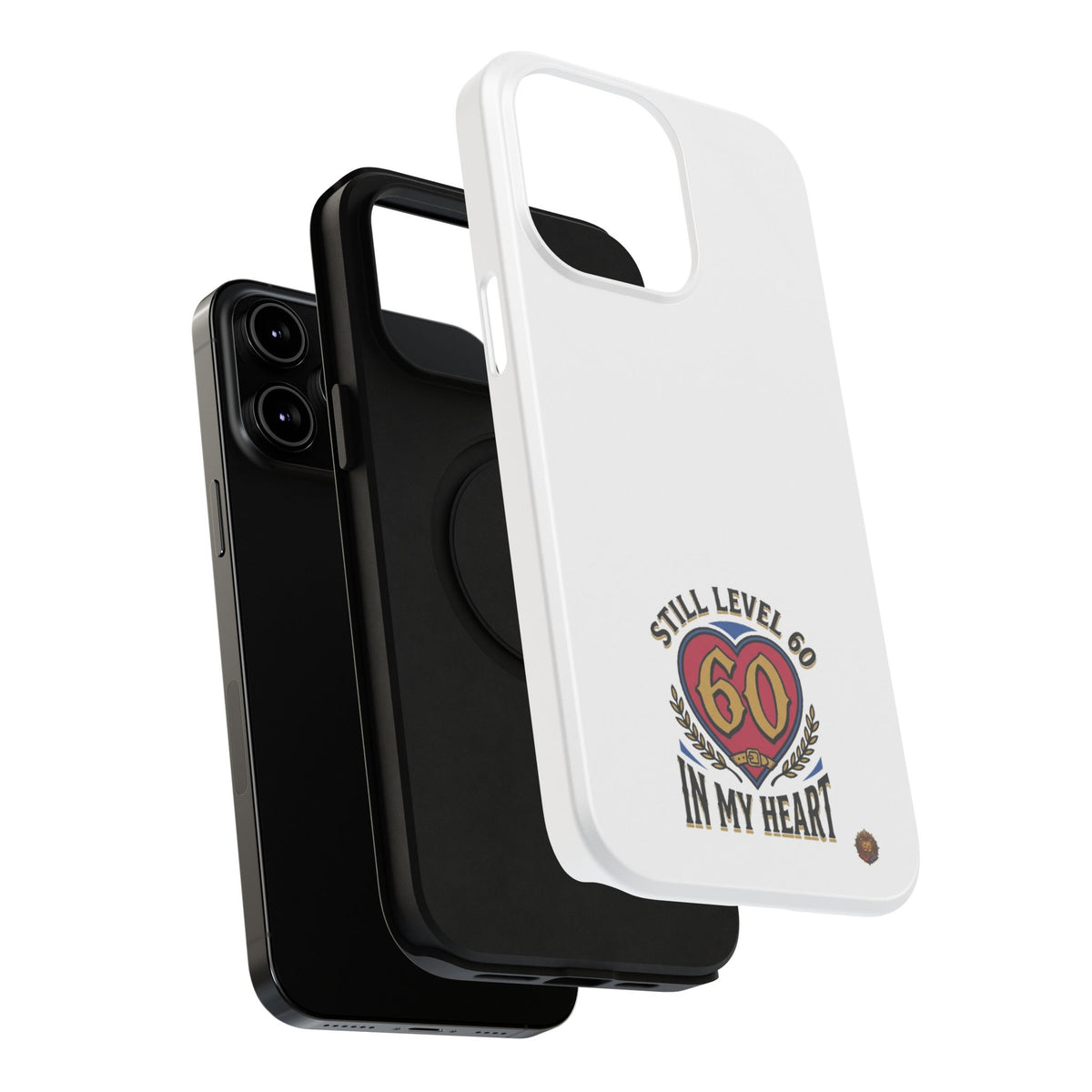 Phone Case — 'Still Level 60 In My Heart' Heavy-Duty Impact-Resistant Phone Case