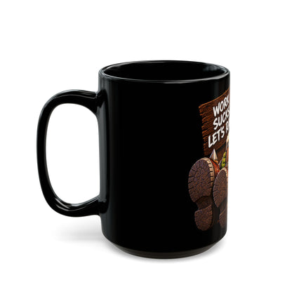 Work Sucks… Let's Raid! – Black Mug (11oz & 15oz)