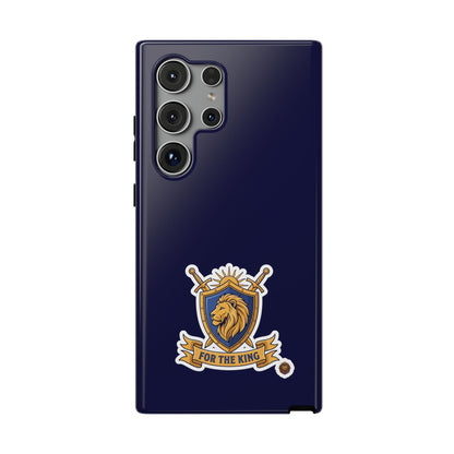 Phone Case — 'For The King Crest' Heavy-Duty Impact-Resistant Phone Case