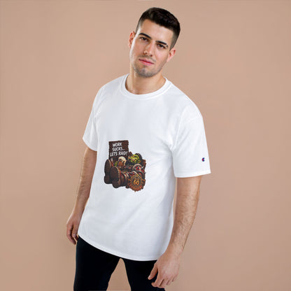 Work Sucks, Let's Raid – T-Shirt | Sixty Forever Co.