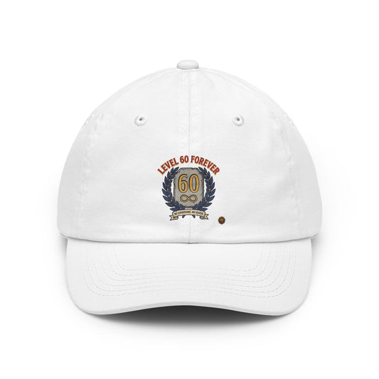 60th Birthday Dad Hat – "Level 60 Forever" Embroidered Cap