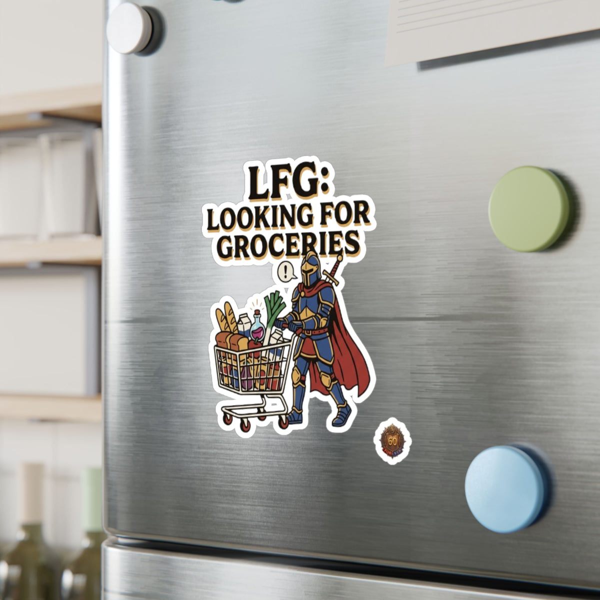 LFG: Looking For Groceries – Sticker