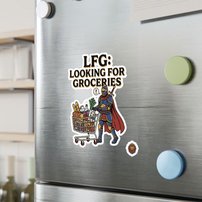 LFG: Looking For Groceries – Poster Decal