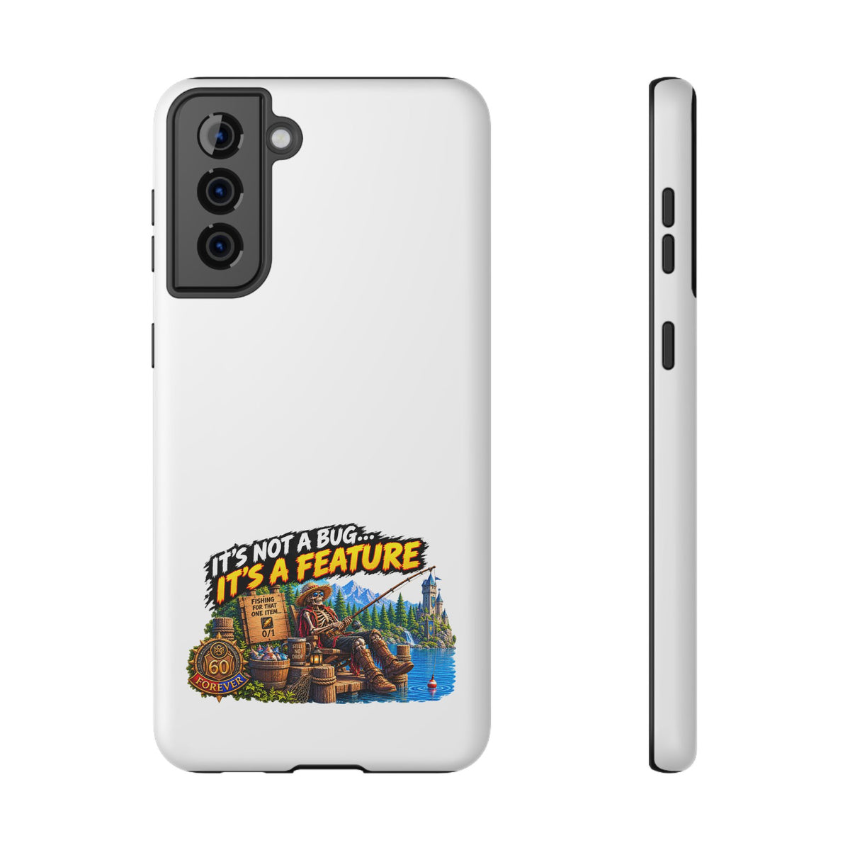 Phone Case — 'It's Not a Bug… It's a Feature' Heavy-Duty Impact-Resistant Phone Case