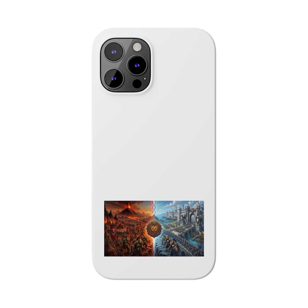 Viking Warrior Slim Phone Case — Norse Saga Art