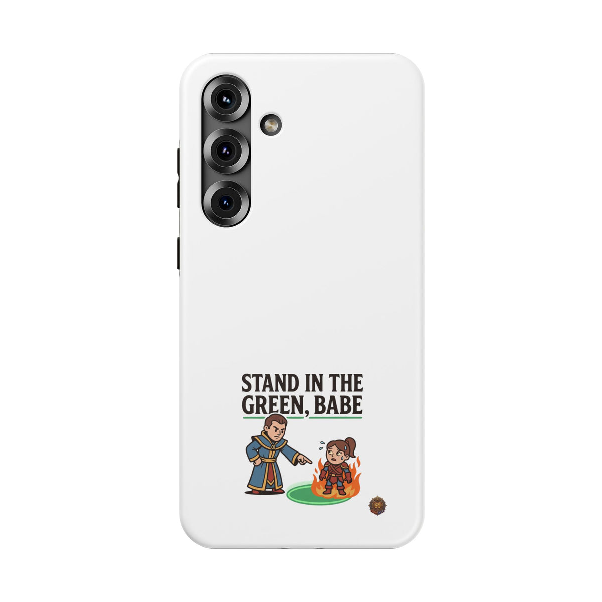 Phone Case — 'Stand in the Green, Babe' Heavy-Duty Impact-Resistant Phone Case