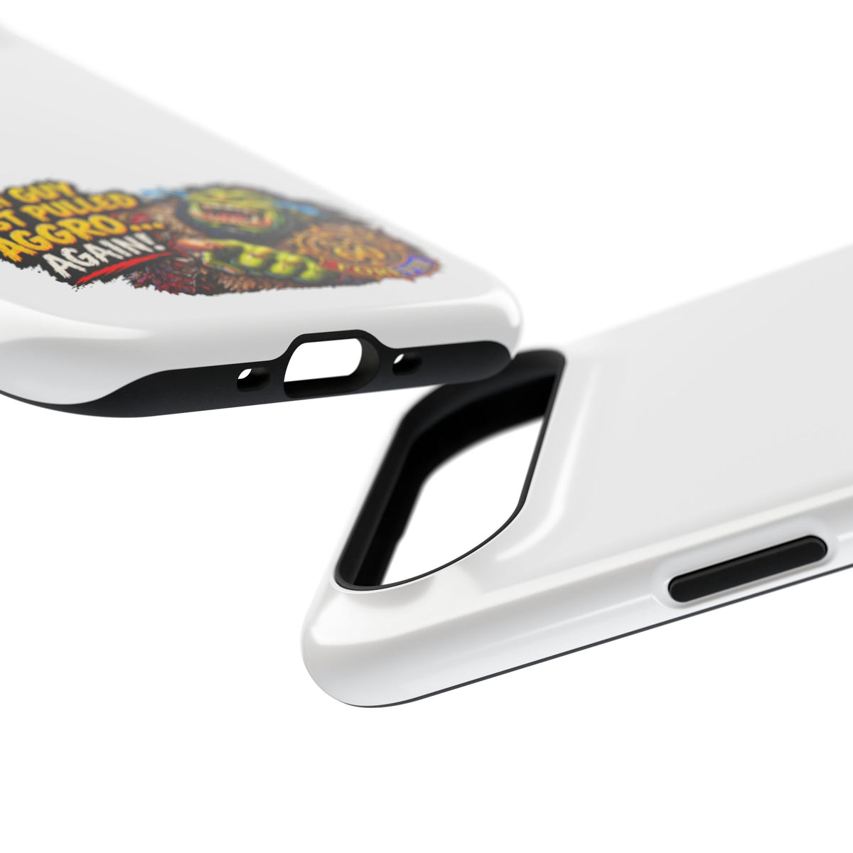 Phone Case — 'That Guy Just Pulled Aggro… Again' Heavy-Duty Impact-Resistant Phone Case