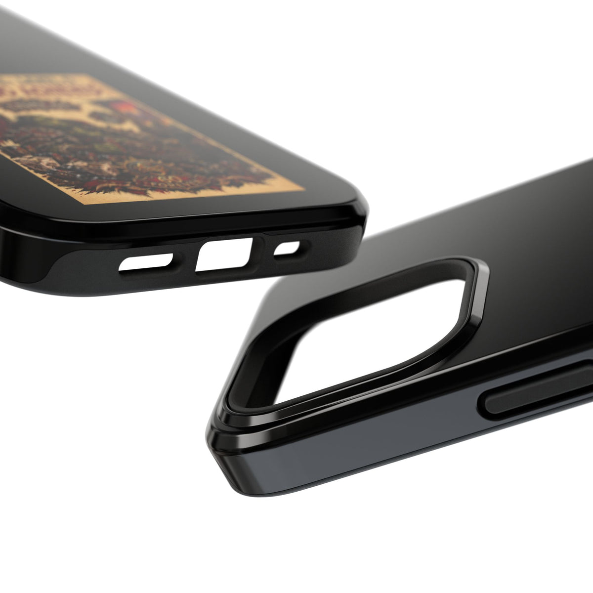 Phone Case — 'Social Life: Level 0 — Level 60 Achieved (Skull Banner)' Heavy-Duty Impact-Resistant Phone Case