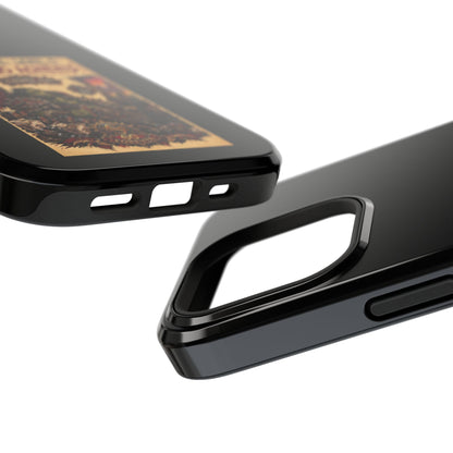 Phone Case — 'Social Life: Level 0 — Level 60 Achieved (Skull Banner)' Heavy-Duty Impact-Resistant Phone Case