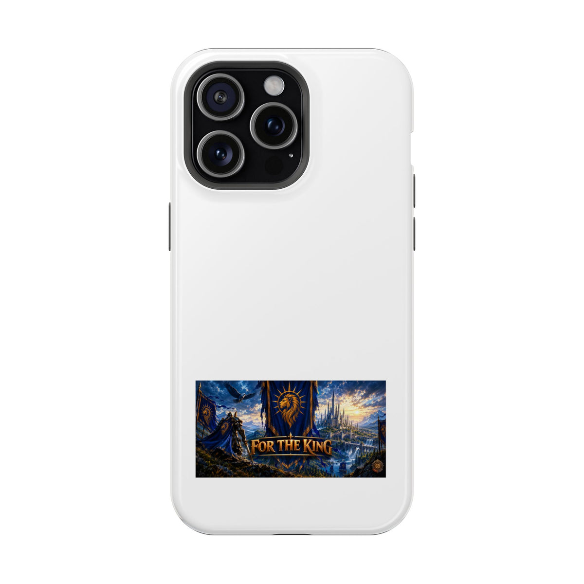 For The King – Banner Art – Phone Case