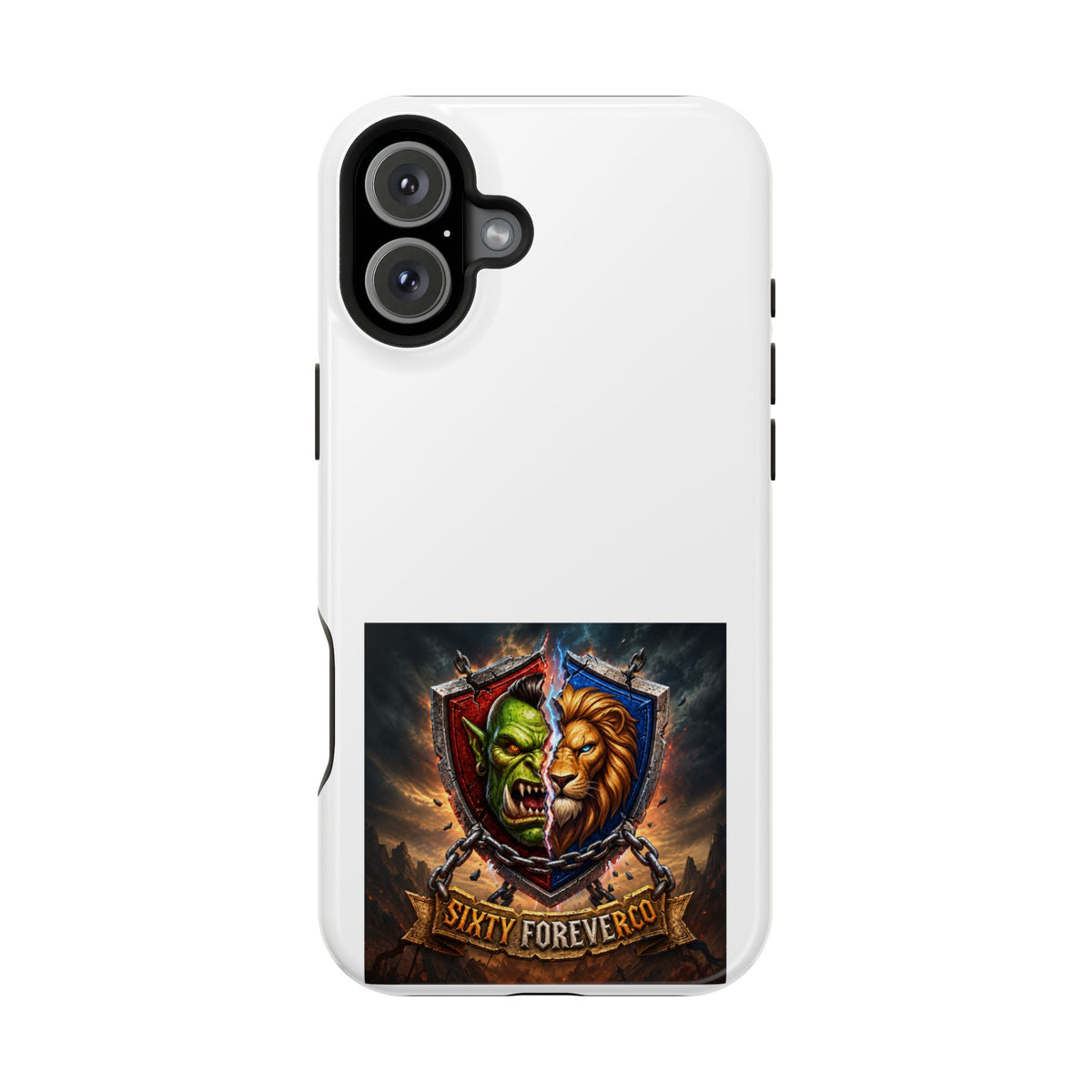 Pick Your Side – Split Shield – Phone Case