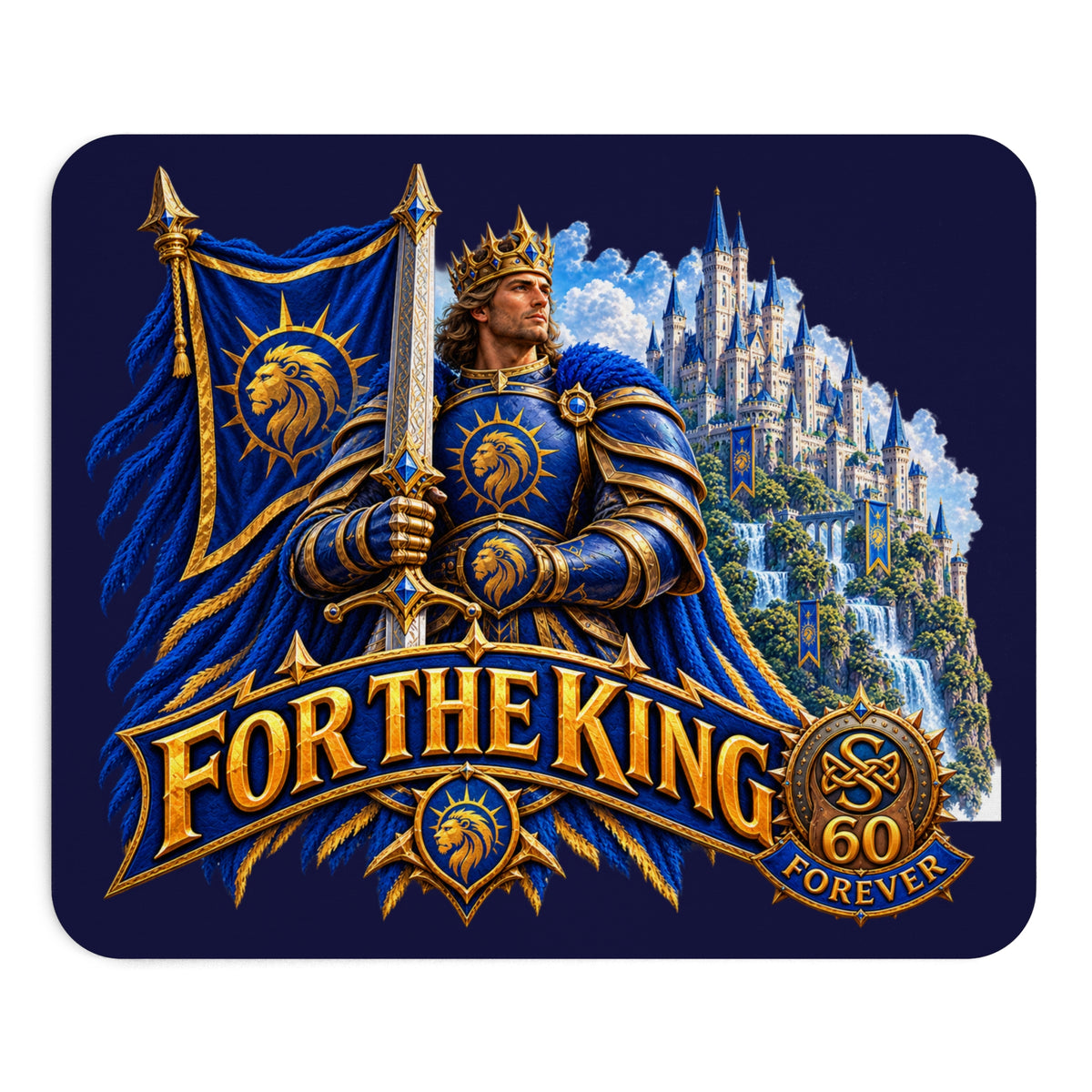 For The King – Banner – Mouse Pad