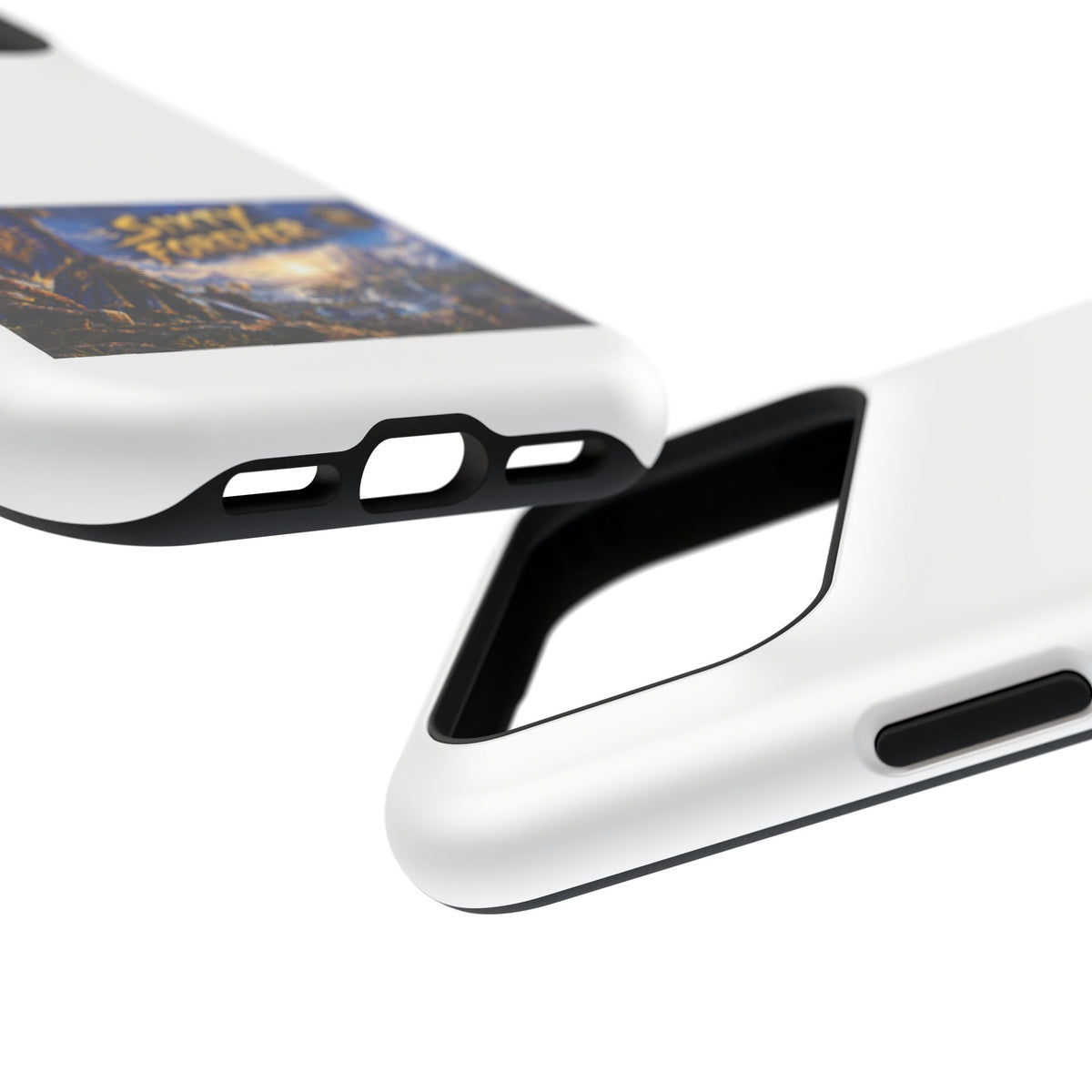 Sixty Forever – Blue Banner – Phone Case