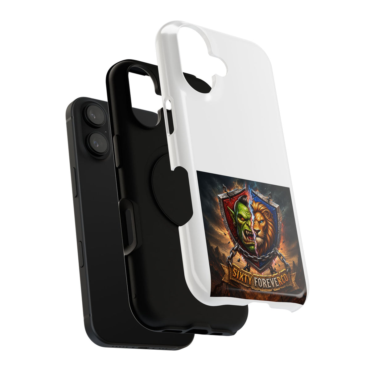 Pick Your Side – Split Shield – Phone Case