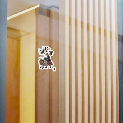 LFG: Looking For Groceries – Poster Decal