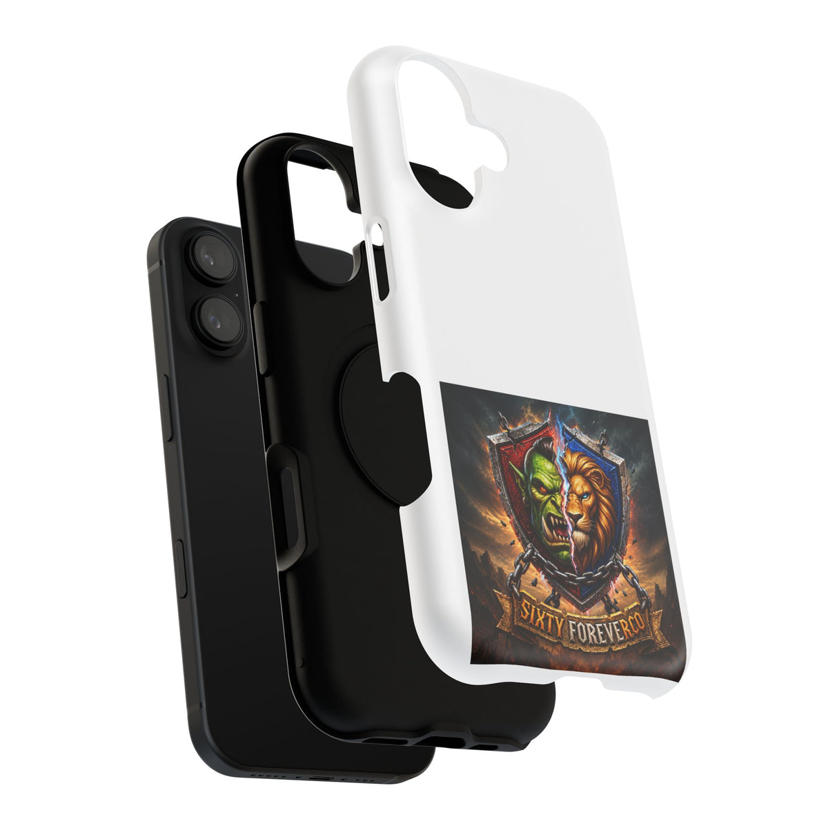 Pick Your Side – Split Shield – Phone Case