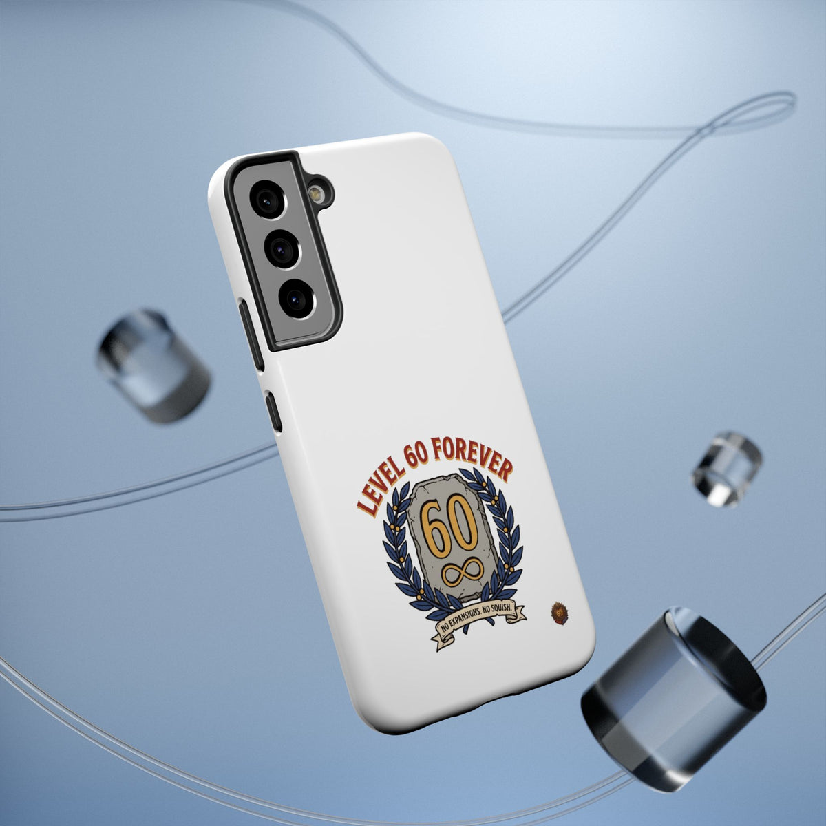 Phone Case — 'Level 60 Forever' Heavy-Duty Impact-Resistant Phone Case