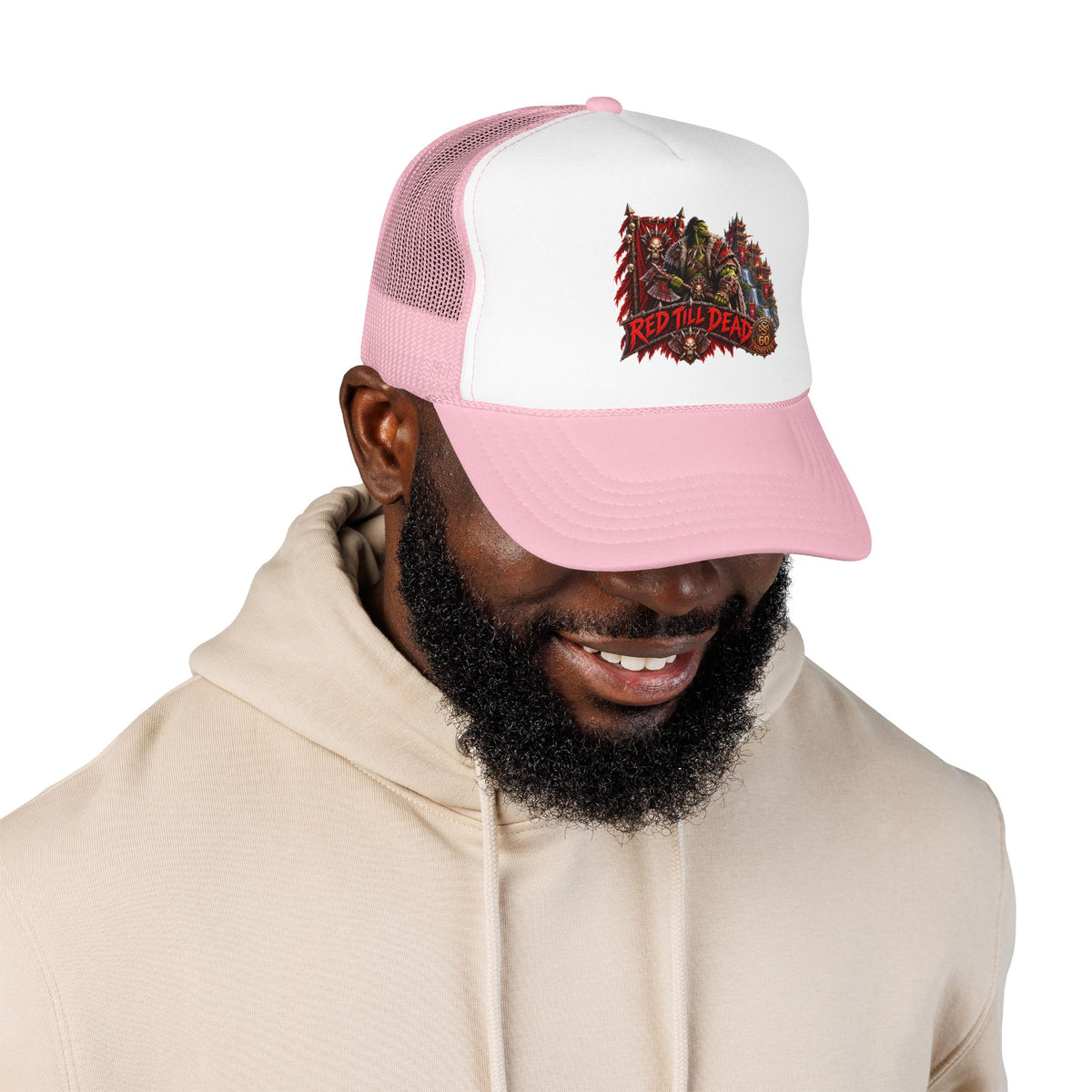 Red Till Dead – Trucker Cap | Sixty Forever Co.