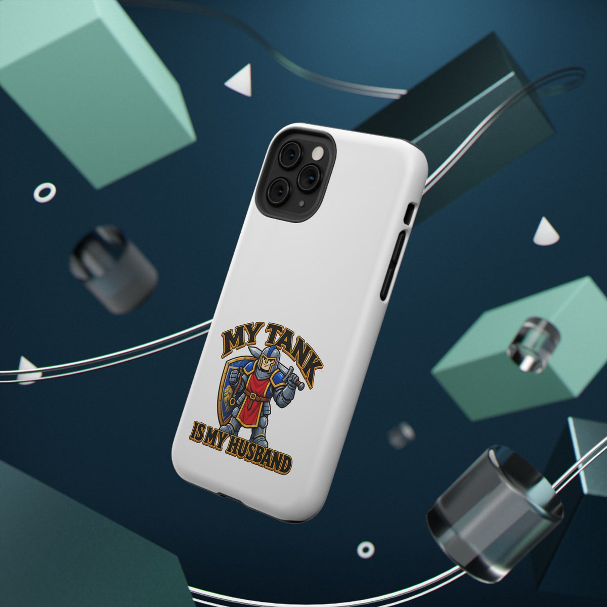 Phone Case — 'My Tank Is My Husband' Heavy-Duty Impact-Resistant Phone Case