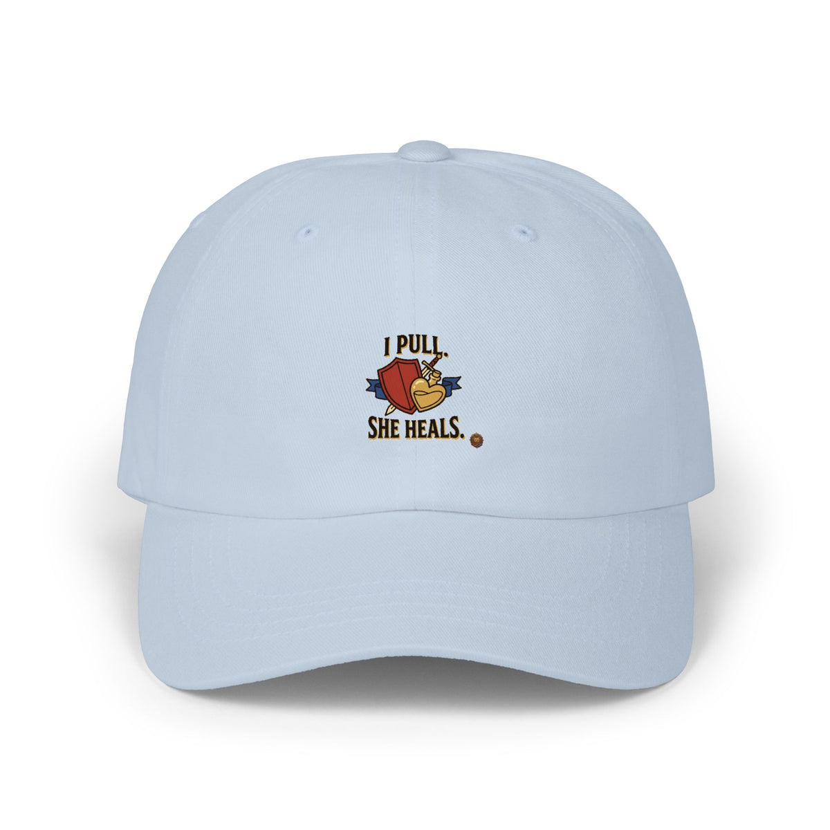 I Pull. She Heals. – Cap