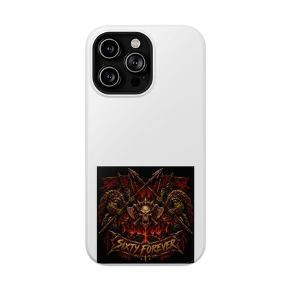 Sixty Forever – Skull & Axes – Phone Case