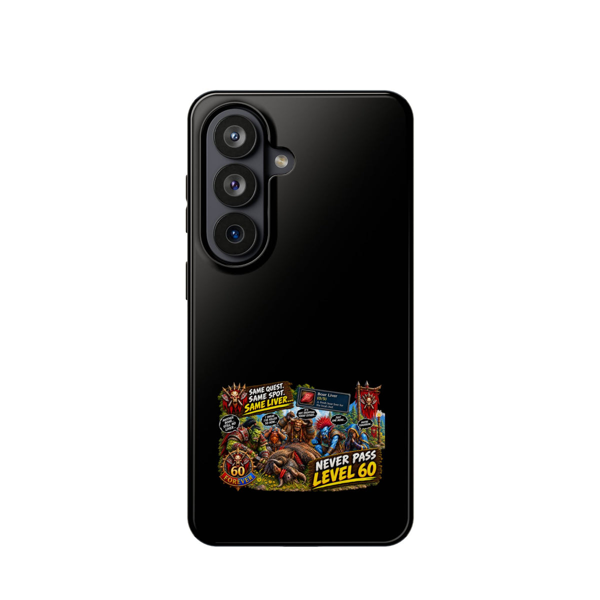 Phone Case — 'Same Quest, Same Spot' Heavy-Duty Impact-Resistant Phone Case